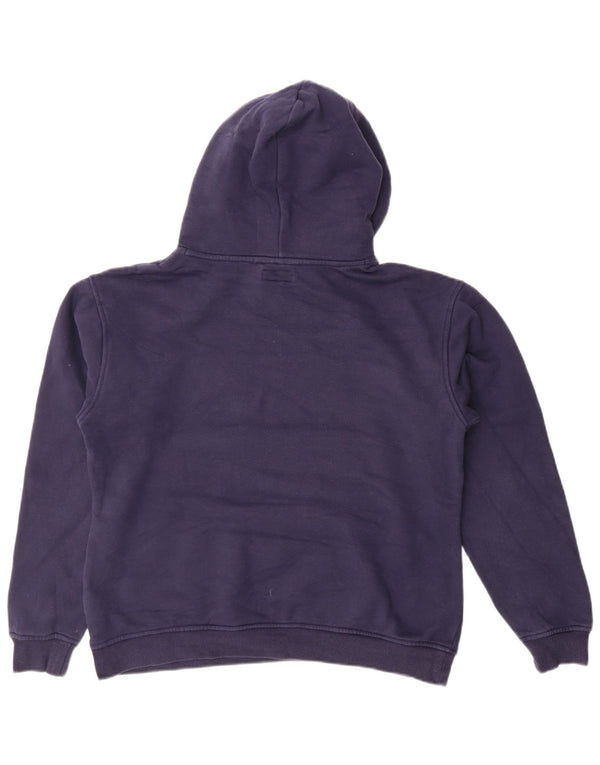 TOMMY HILFIGER Γυναικείο Hoodie Jumper UK 14 Medium Navy Blue