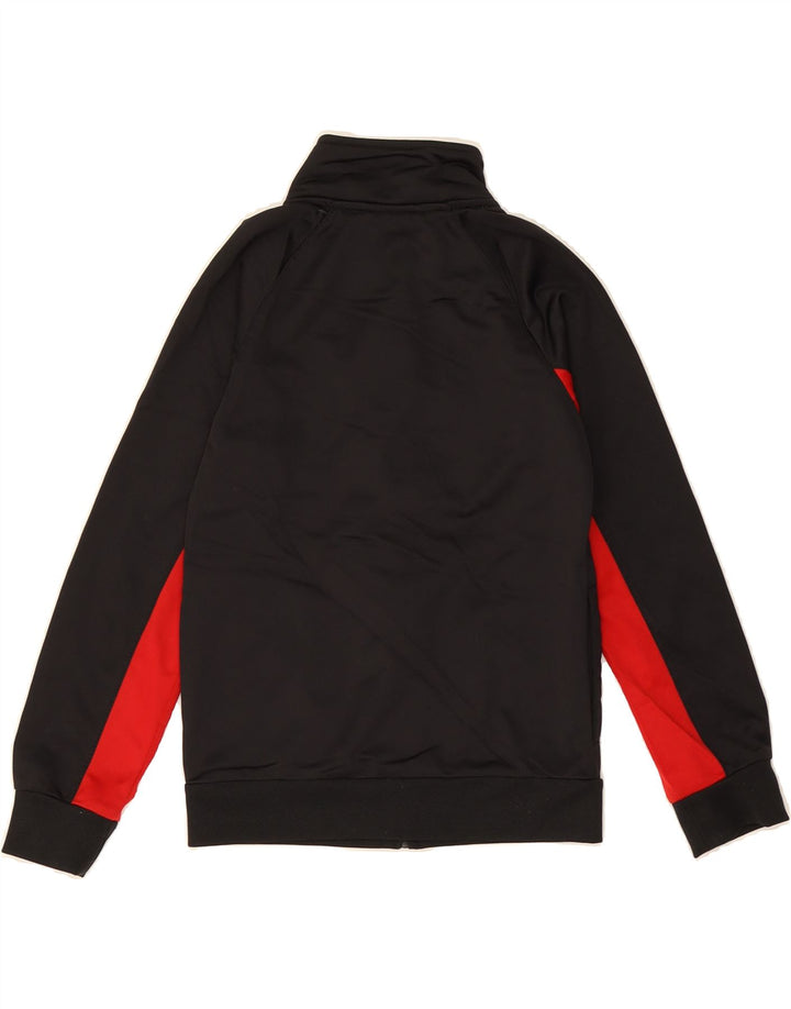 PUMA Boys Tracksuit Top Jacket 6-7 Years Black Colourblock Polyester Vintage Puma and Second-Hand Puma from Messina Hembry 