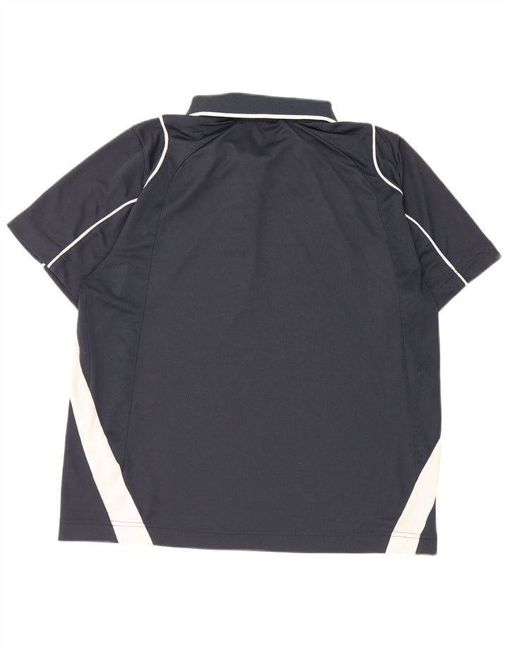 Lotto Ανδρικό πουκάμισο Polo Medium Navy Blue Colorblock Πολυεστέρας
