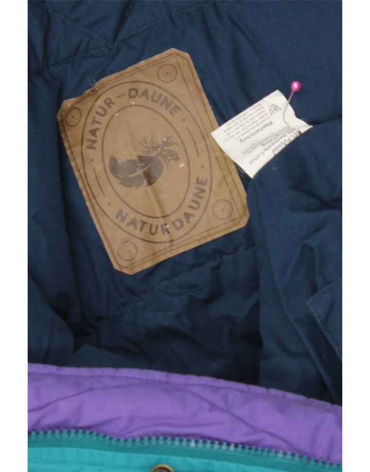 Vintage Ανδρικό μπουφάν με επένδυση UK 42 XL Blue Colorblock Polyester