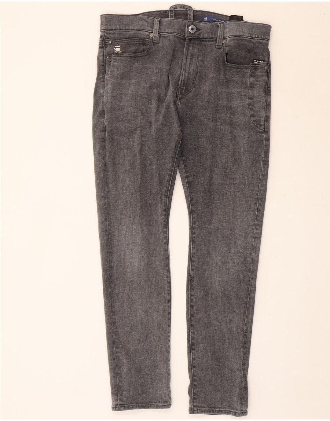 Ανδρικό Slim Jeans G-STAR W32 L30 Γκρι βαμβακερό