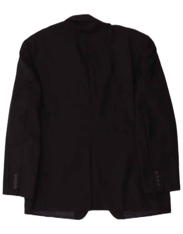 Nautica Ανδρικό σακάκι σακάκι με 2 κουμπιά UK 40 Large Navy Blue Wool