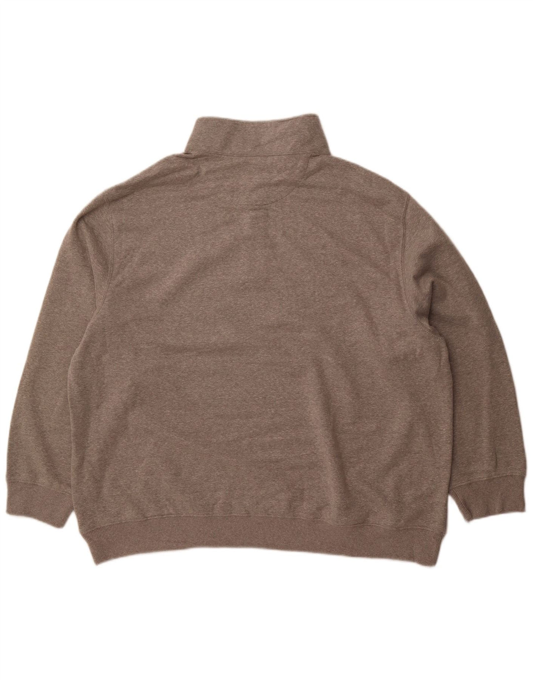 Ανδρικό φούτερ με φερμουάρ IZOD 2XL Γκρι βαμβακερό