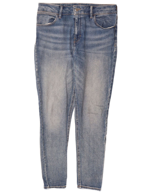 Topshop Γυναικείο Skinny Jeans W34 L29 Μπλε βαμβακερό