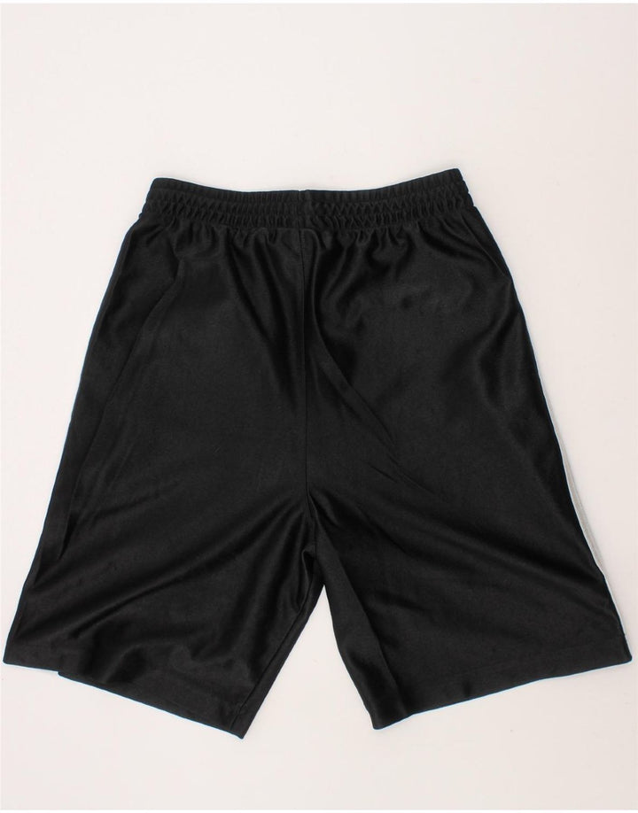 ADIDAS Boys Sport Shorts 9-10 Years  Black Polyester Vintage Adidas and Second-Hand Adidas from Messina Hembry 