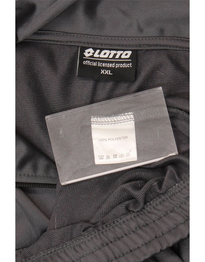 Ανδρική φόρμα Lotto Top Jacket 2XL Grey Polyester