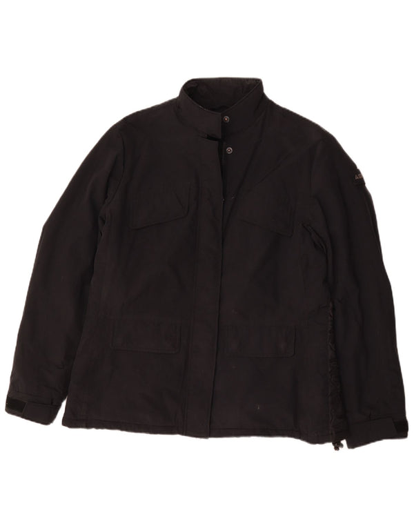 Aspesi Γυναικείο Μπουφάν Windbreaker UK 18 XL Μαύρο Πολυαμίδιο