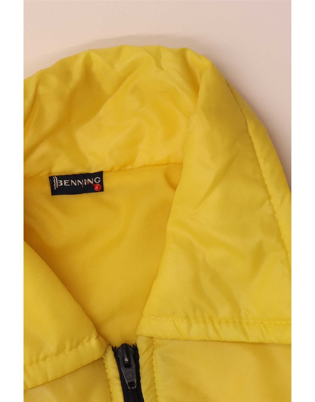 Vintage Ανδρικό Bomber Jacket IT 48 Medium Yellow Colorblock Polyamide