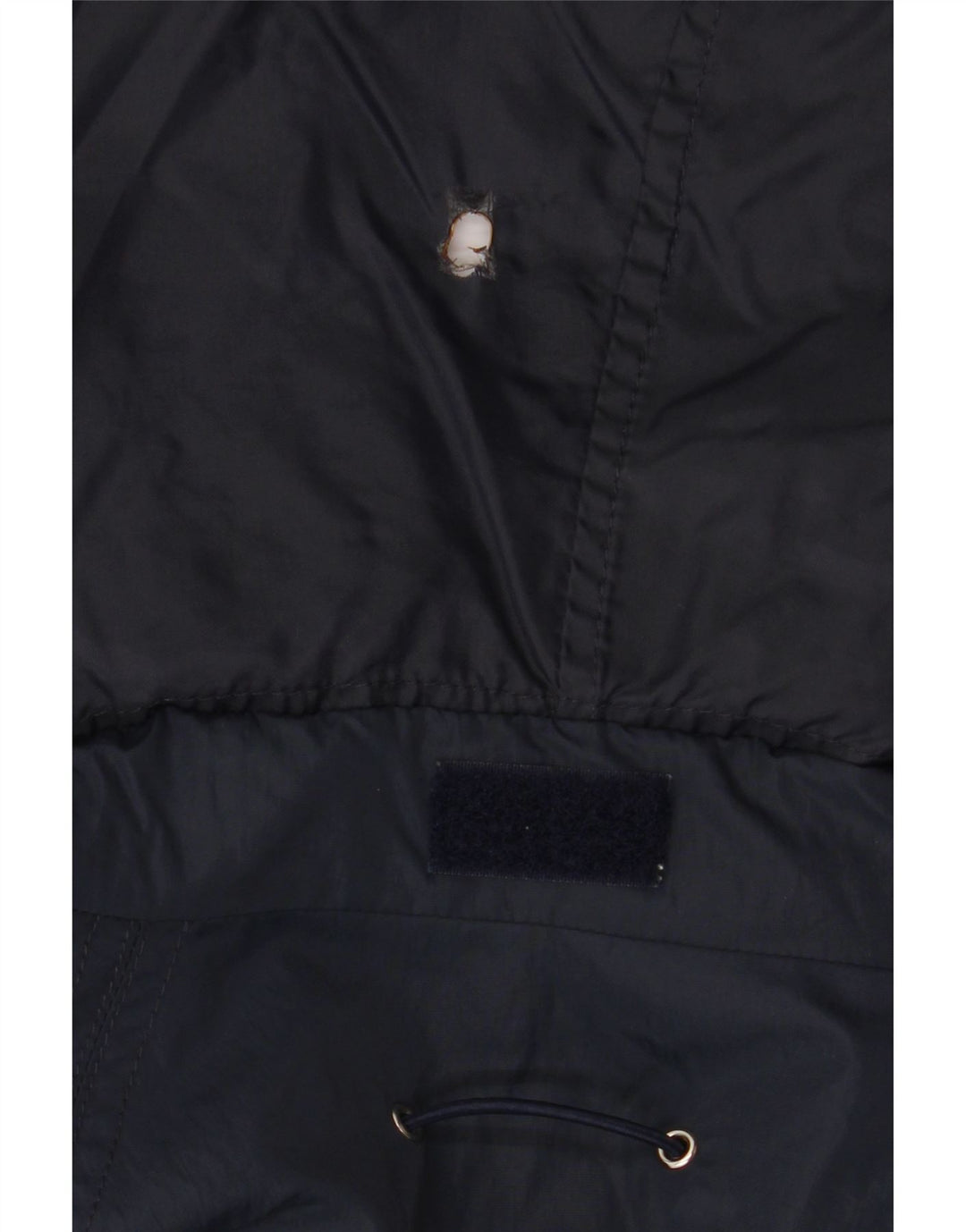 Γυναικείο μπουφάν βροχής με κουκούλα Gant UK 14 Medium Navy Blue Polyamide