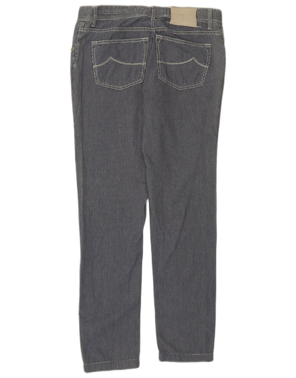 Jacob Cohen Ανδρικό Slim Casual Παντελόνι W38 L31 Μπλε ριγέ βαμβακερό
