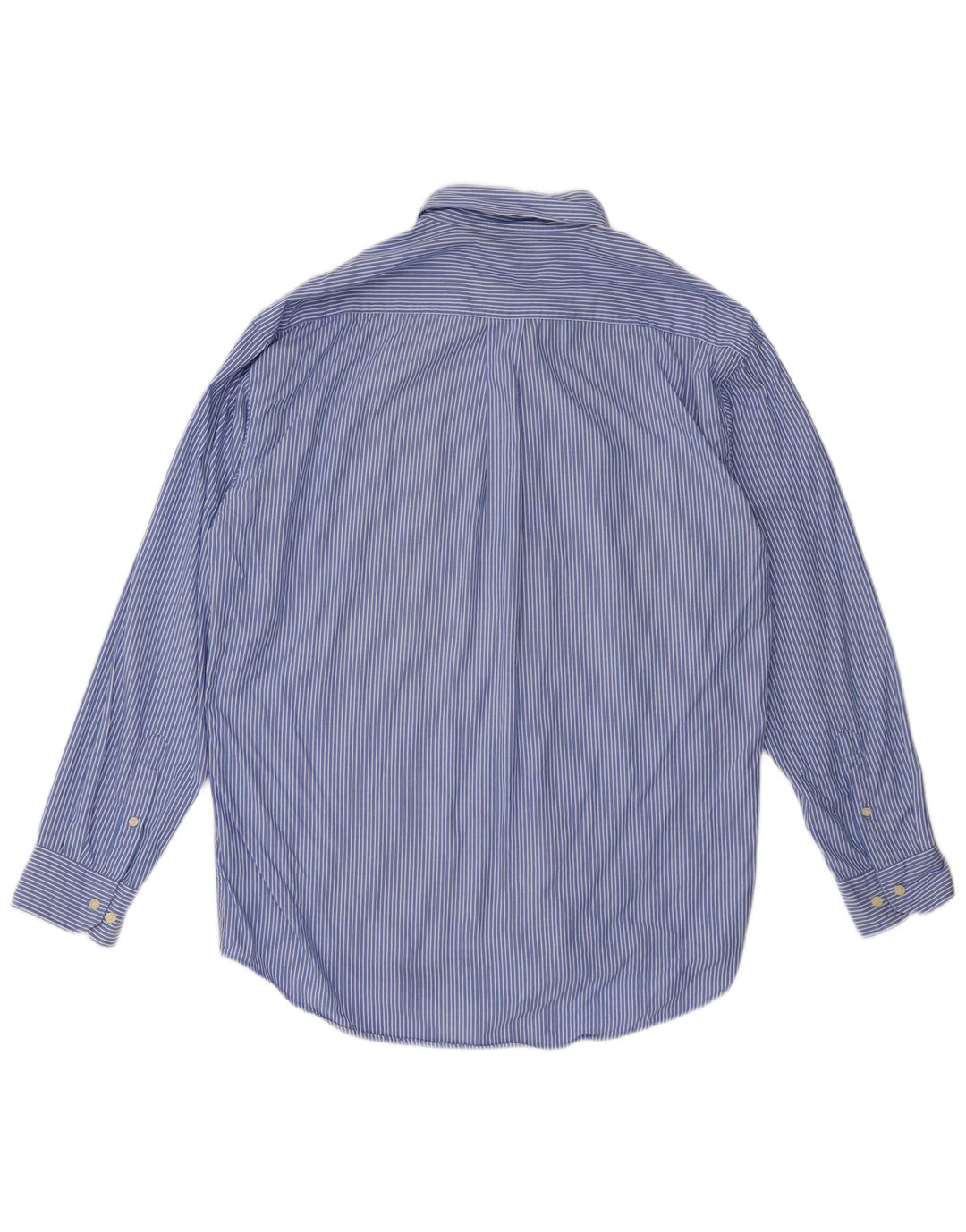 Ανδρικό πουκάμισο Dack's Large Blue Pinstripe Βαμβακερό