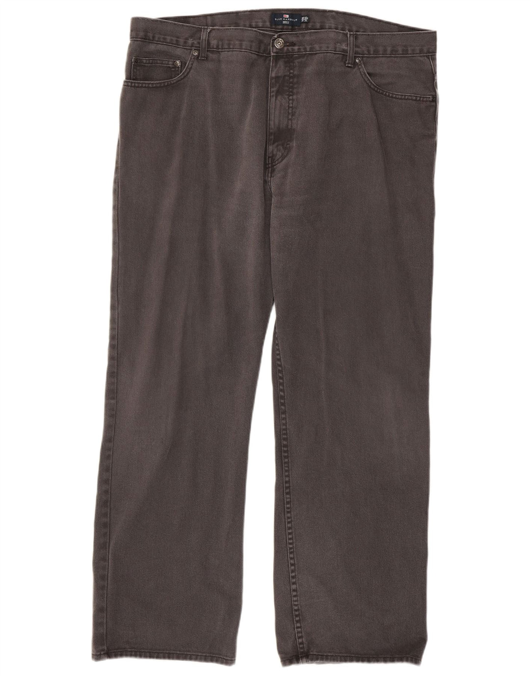 Ανδρικό τζιν Marks & Spencer Blue Harbor Straight W42 L31 Γκρι βαμβακερό