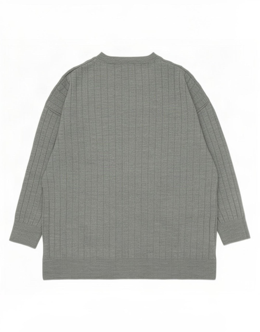 Ανδρικό πουλόβερ Zara Crew Neck Jumper Μεσαίο πράσινο ακρυλικό