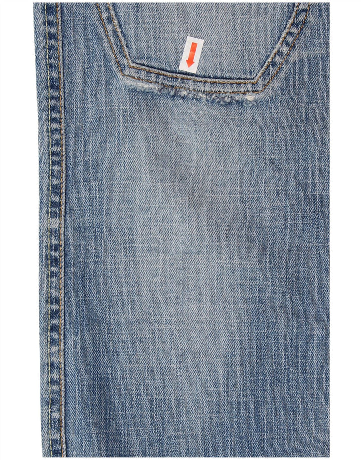 JECKERSON Womens Straight Jeans W27 L34 Blue