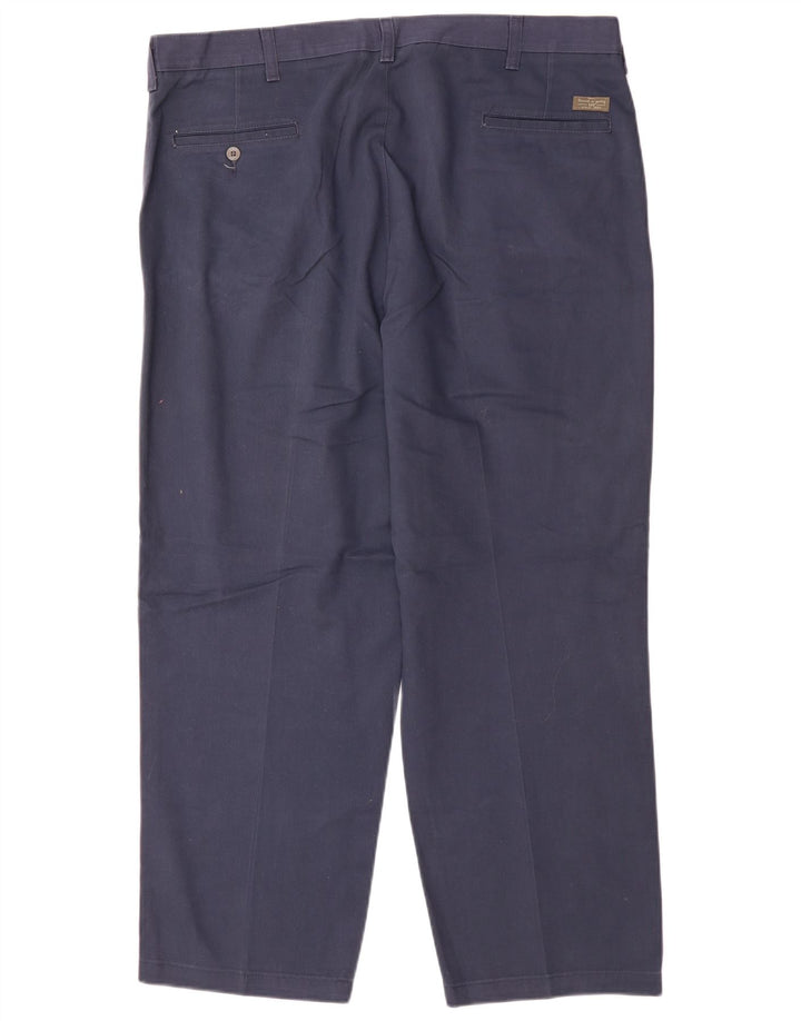 Ανδρικό ίσιο παντελόνι Chino LEE W40 L29 Navy Blue Cotton