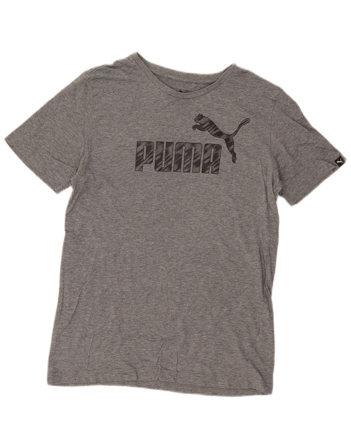 Ανδρικό γραφικό T-Shirt Puma Top Small Grey