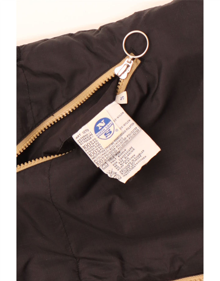 North Sails Ανδρικά αναστρέψιμα padded Gilet UK 36 Small Black Polyamide