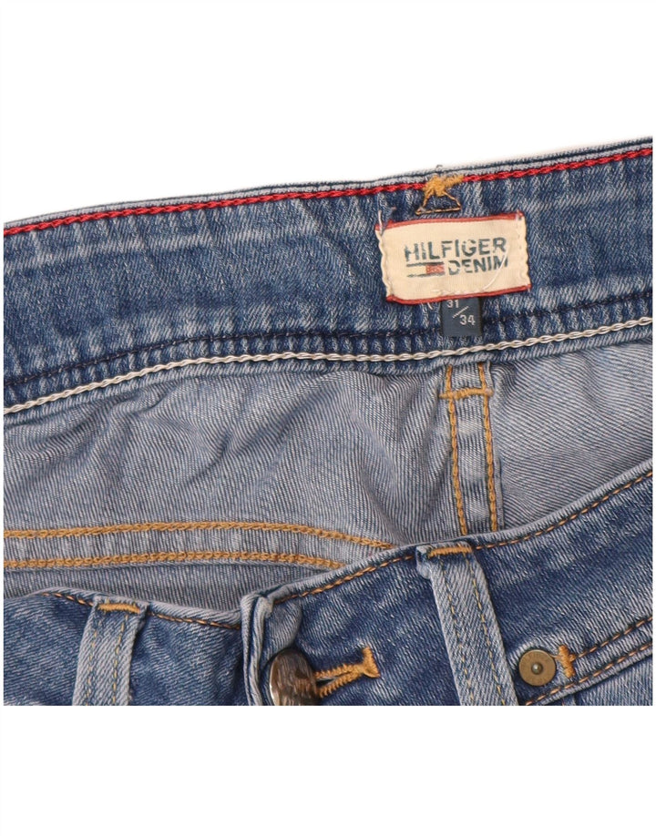 Γυναικείο τζιν μποτάκι TOMMY HILFIGER W31 L34 Μπλε βαμβακερό