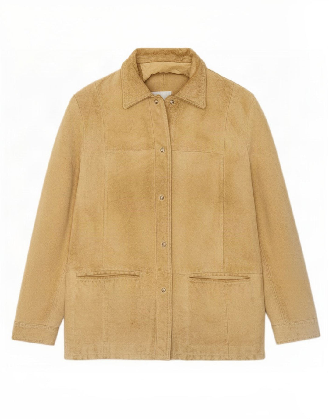 Martin Eden Γυναικείο Suede Jacket IT 42 Medium Beige Leather