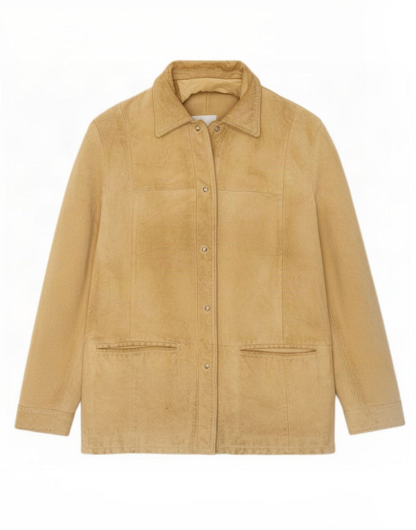 Martin Eden Γυναικείο Suede Jacket IT 42 Medium Beige Leather