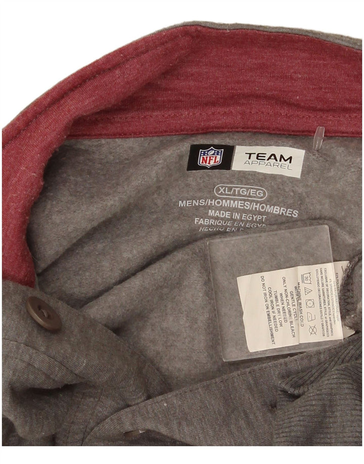 Ανδρικό φούτερ NFL με λαιμόκοψη Jumper XL Grey Colourblock Polyester