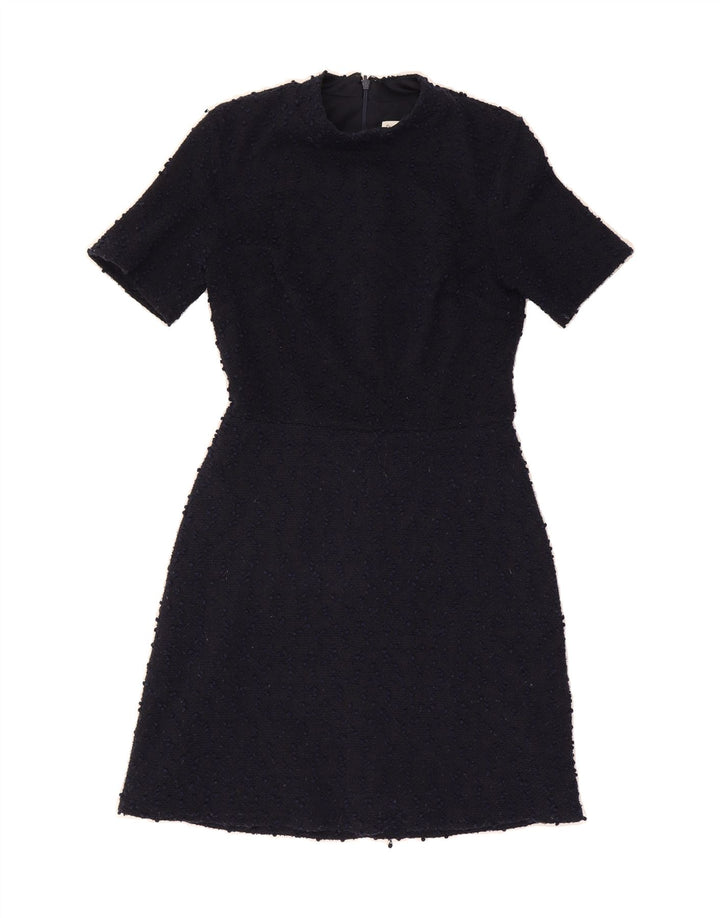 WAREHOUSE Womens Basic Dress UK 10 Small Navy Blue Polyester Vintage Warehouse and Second-Hand Warehouse from Messina Hembry 
