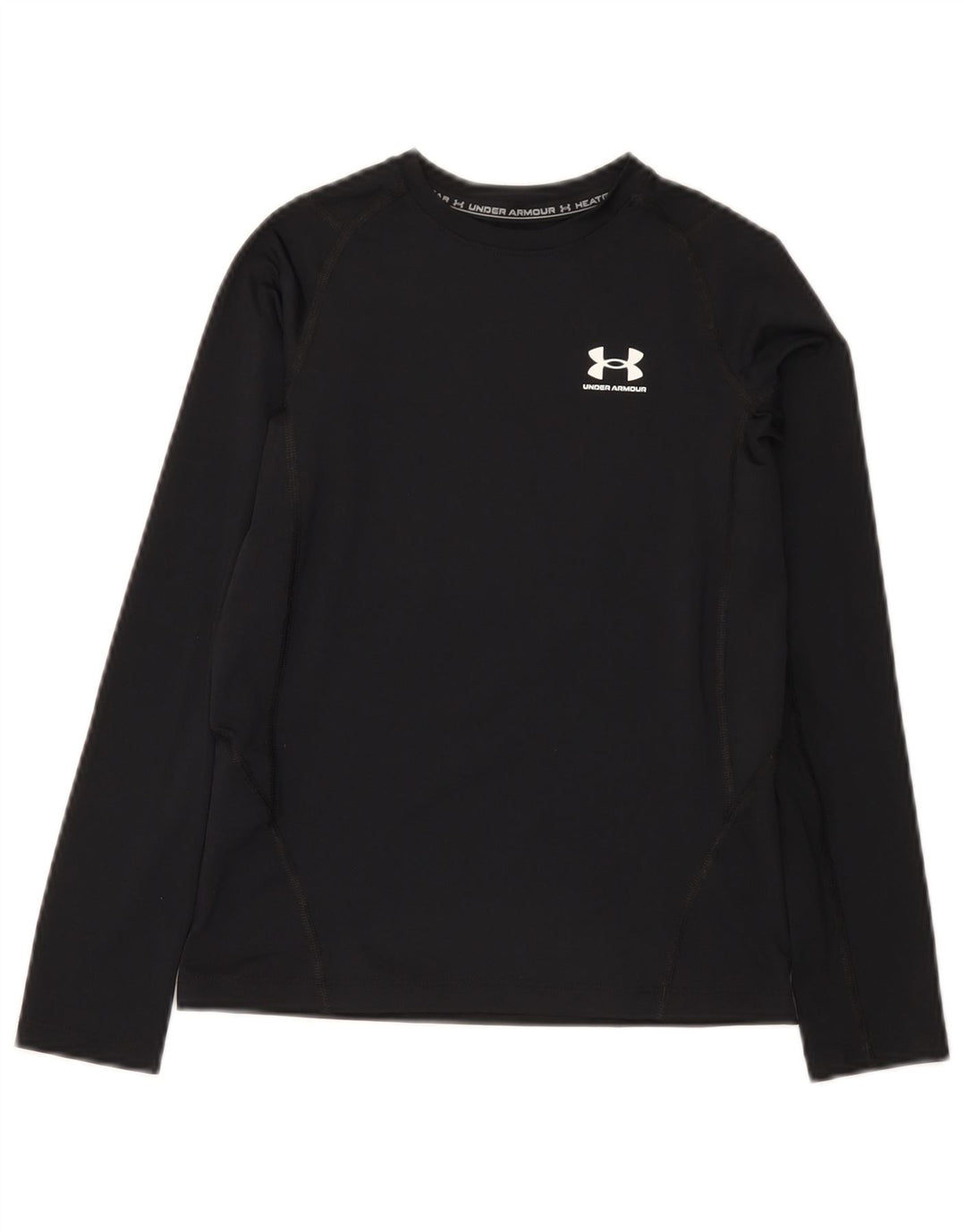 Under Armour Boys Heat Gear Top Μακρύ μανίκι 9-10 ετών Μεσαίο Μαύρο