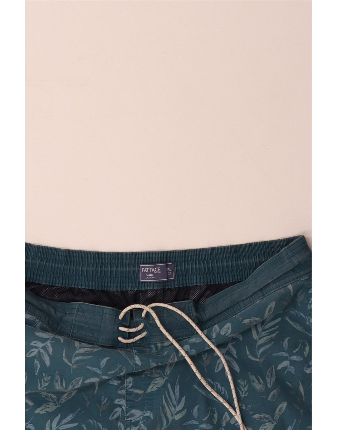 FAT FACE Ανδρικό σορτς κολύμβησης XL μπλε φλοράλ πολυεστέρας