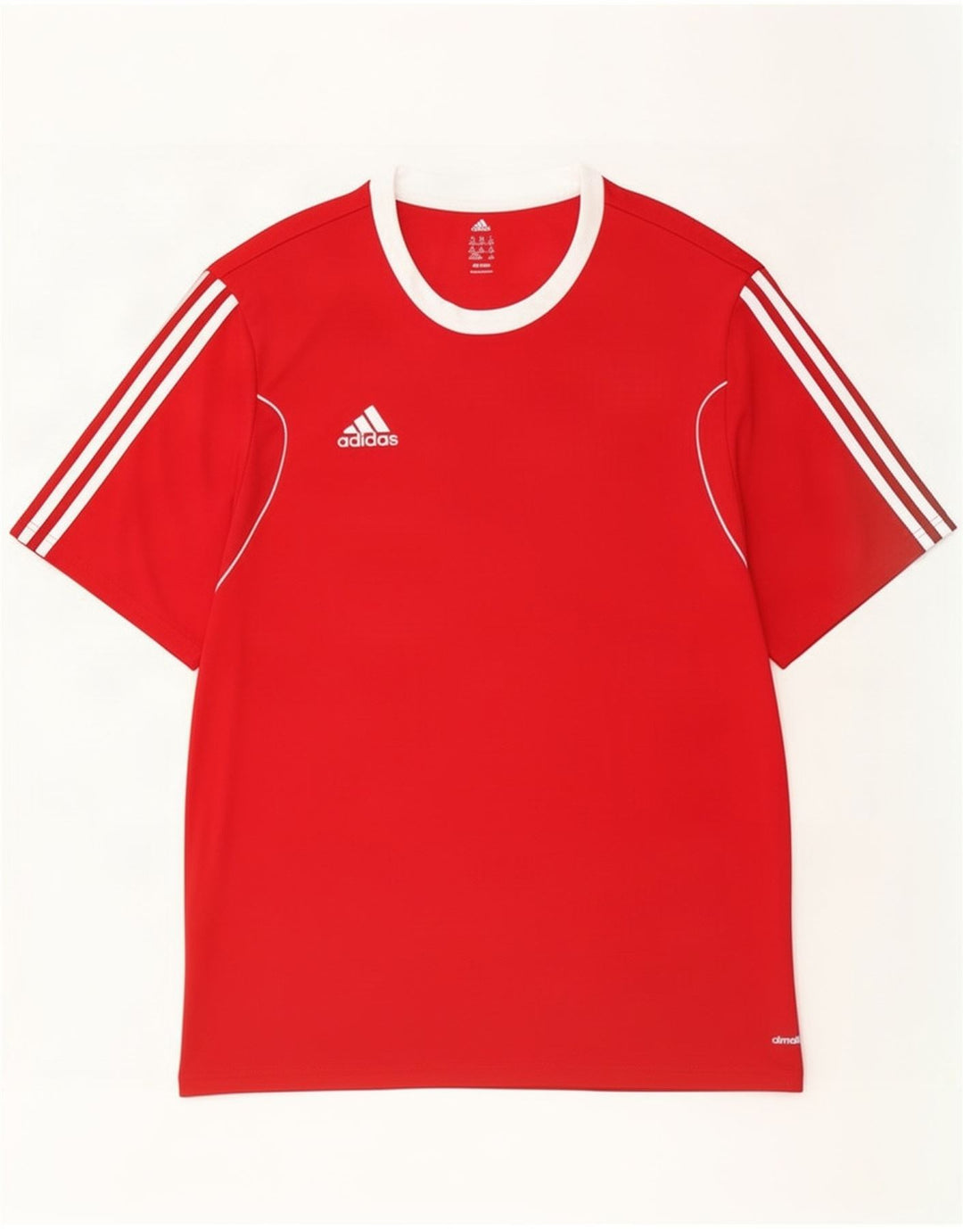 Adidas Ανδρικό T-Shirt Climalite Top 2XL Κόκκινο Πολυεστέρας