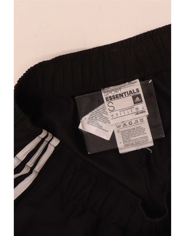 Ανδρικό αθλητικό σορτς Adidas Climalite από μικρό μαύρο πολυεστέρα