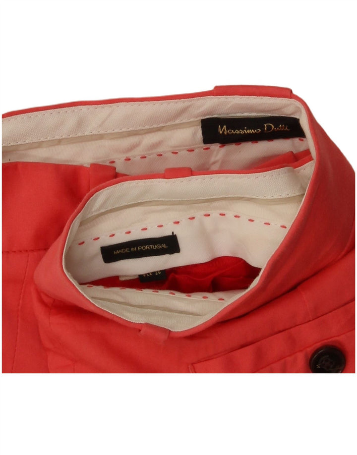Ανδρικό παντελόνι Chino Massimo Dutti W26 L29 Ροζ