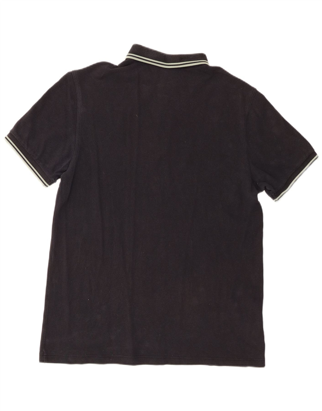 Fred Perry Ανδρικό Πόλο Μπλουζάκι μεγάλο μαύρο βαμβακερό