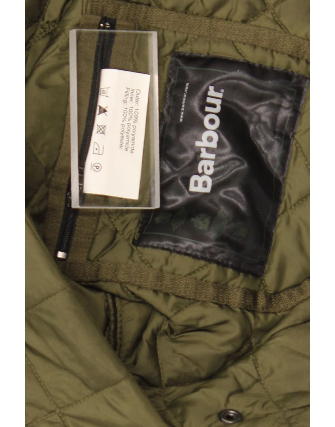Ανδρικό καπιτονέ μπουφάν Barbour UK 42 XL Green Polyester
