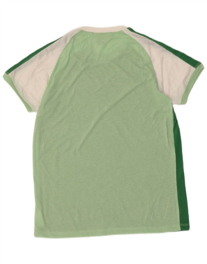 Γυναικείο γραφικό μπλουζάκι Diesel Top UK 20 2XL Green Colourblock Πολυεστέρας