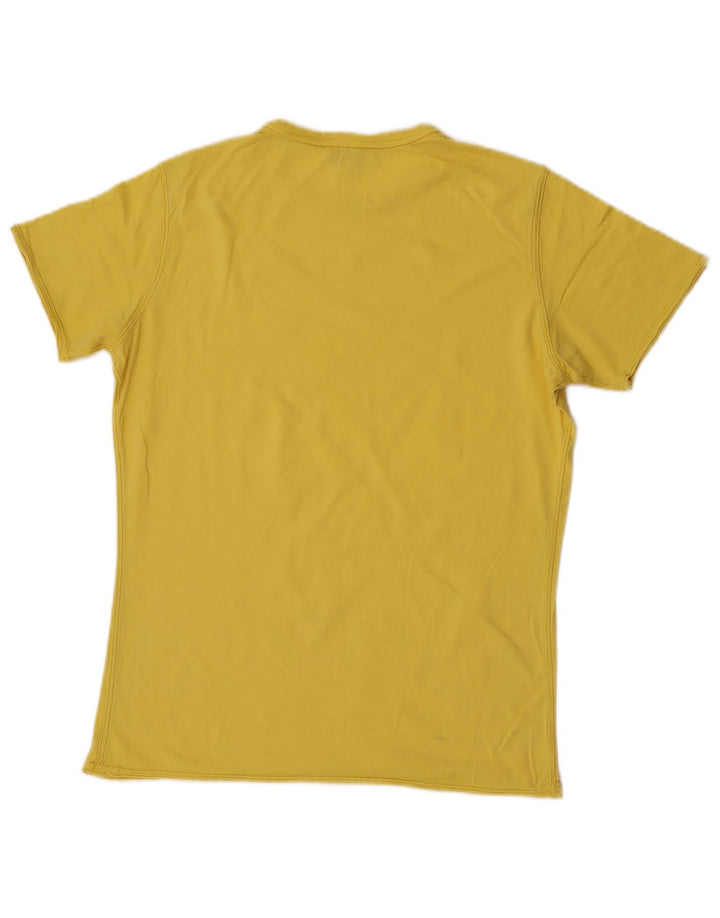 Ανδρικό γραφικό T-Shirt Diesel Top Μικρό Κίτρινο
