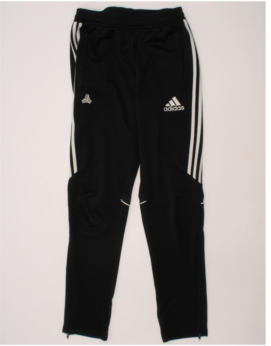 ADIDAS Boys Climacool Tracksuit Trousers 13-14 Years  Black Polyester Vintage Adidas and Second-Hand Adidas from Messina Hembry 