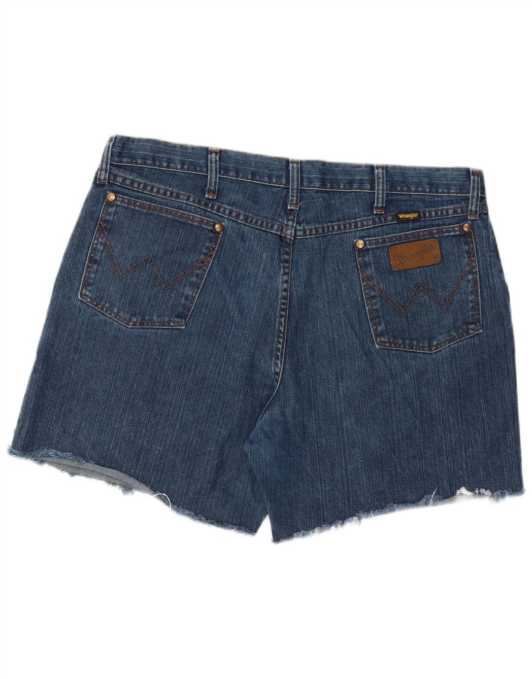 Ανδρικό τζιν σορτς Wrangler W36 μεγάλο μπλε βαμβακερό
