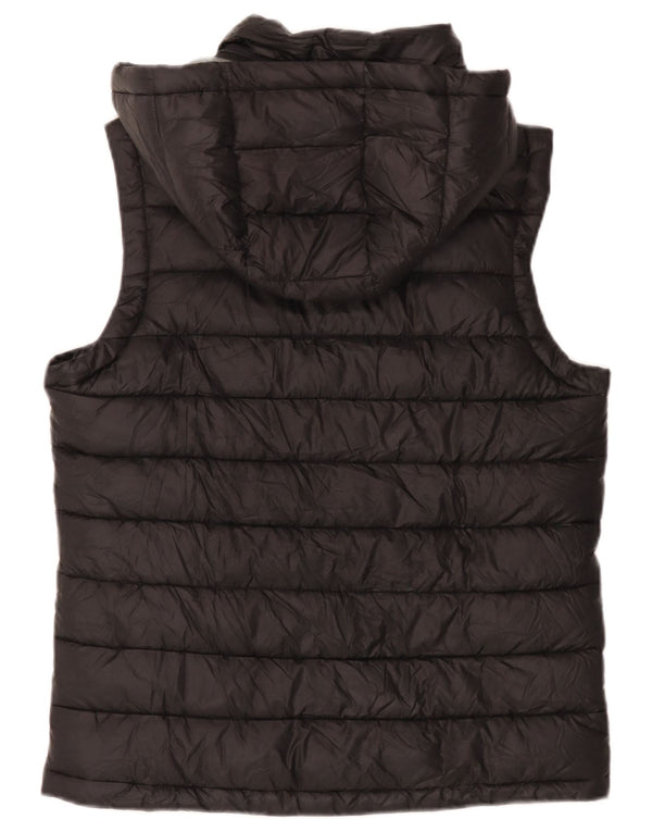 Champion Ανδρική κουκούλα με επένδυση Gilet UK 36 Μικρός Μαύρος Πολυεστέρας