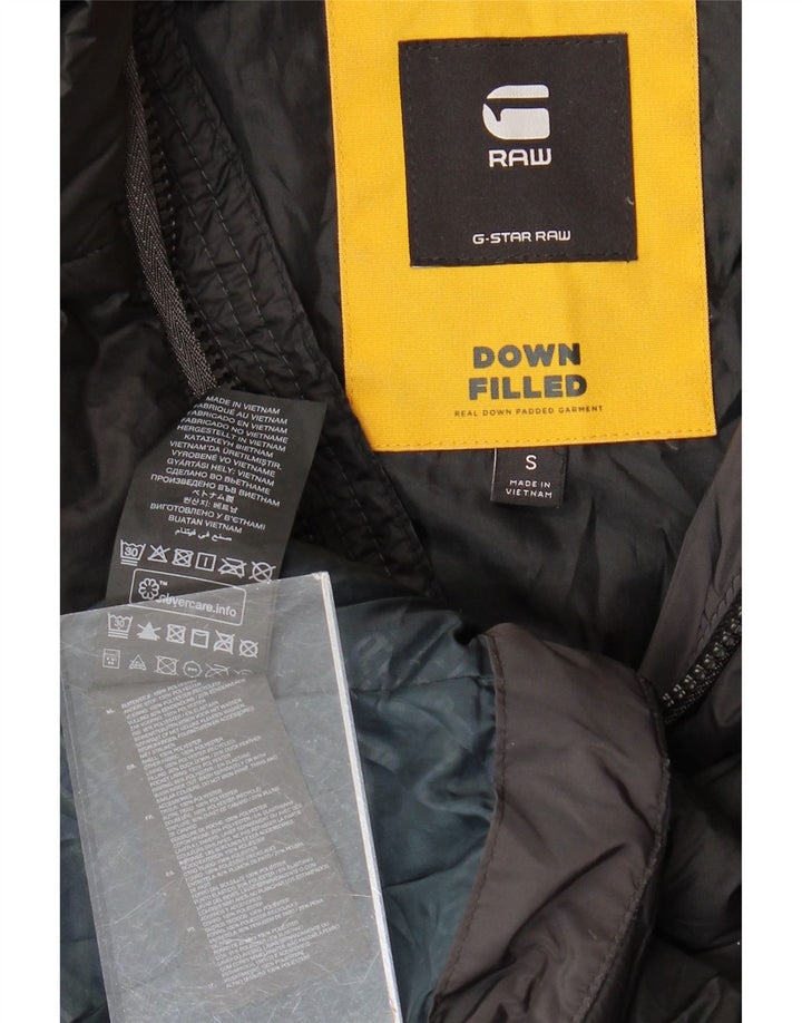 G-STAR Γυναικείο παλτό UK 10 Small Black Polyester