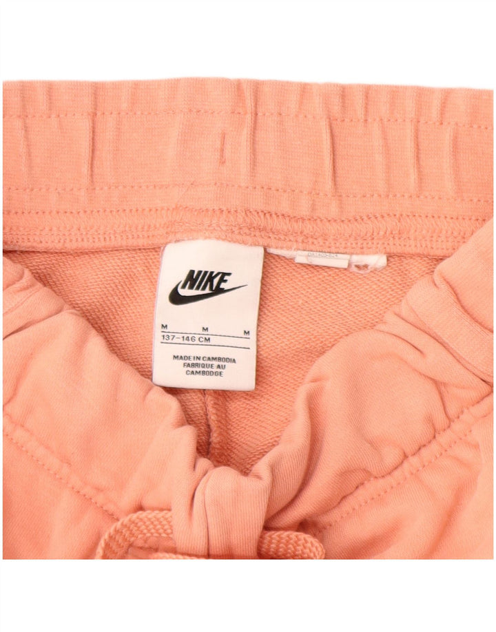NIKE Girls Sports Shorts 10-11 Years Medium Pink