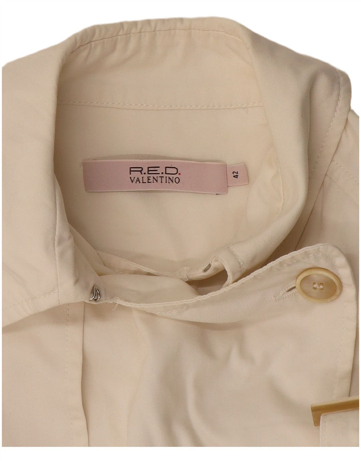 Κόκκινο Valentino Γυναικείο Crop Military Jacket IT 42 Medium Off White