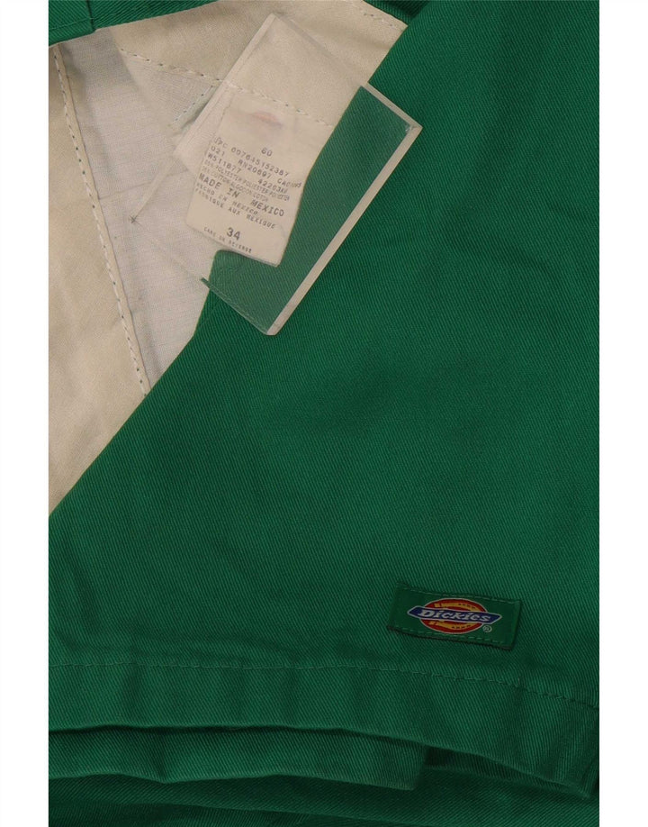 Ανδρικά σορτς βερμούδα Dickies W34 Large Green Polyester