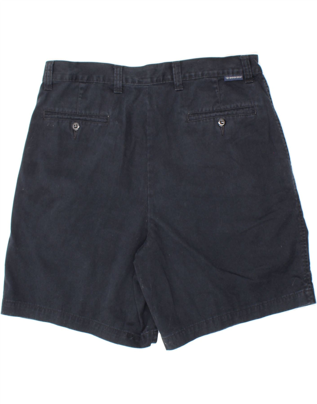 DOCKERS Mens Pegged Chino Shorts W36 Large Navy Blue Cotton Vintage Dockers and Second-Hand Dockers from Messina Hembry 