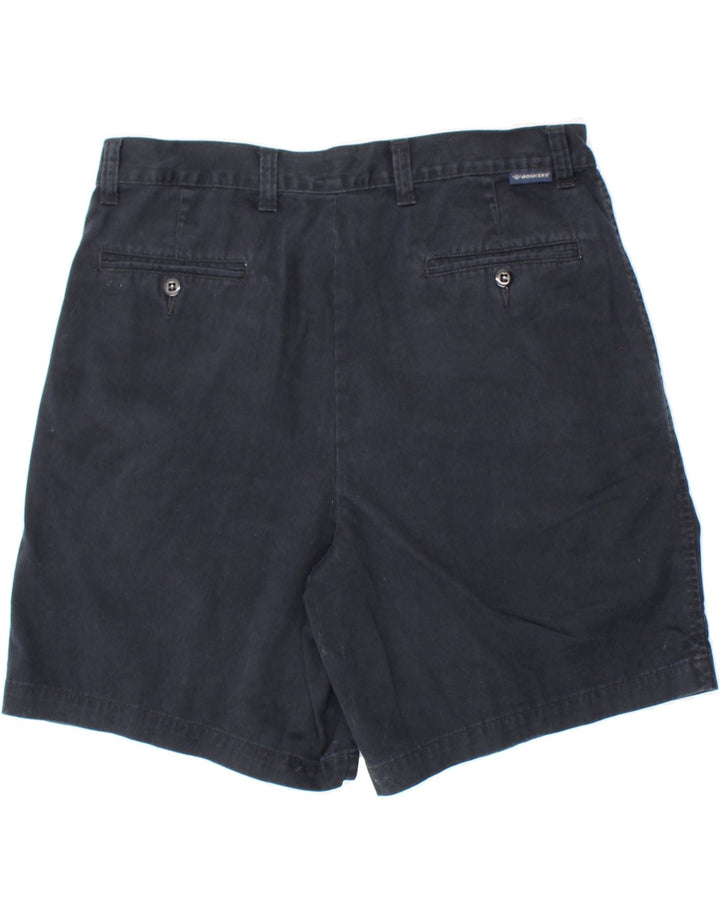 DOCKERS Mens Pegged Chino Shorts W36 Large Navy Blue Cotton Vintage Dockers and Second-Hand Dockers from Messina Hembry 