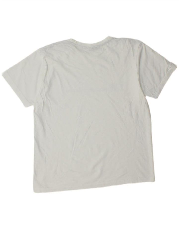 Ανδρικό T-Shirt Champion Graphic Top Large White