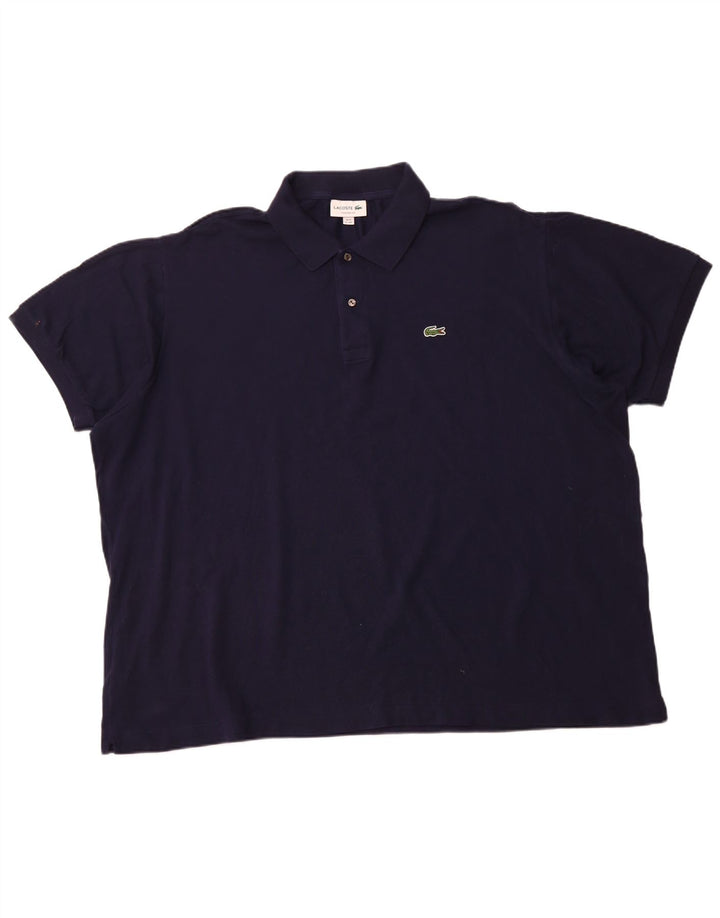Ανδρικό μπλουζάκι πόλο LACOSTE κλασικό νούμερο 10 5XL Navy Blue βαμβακερό