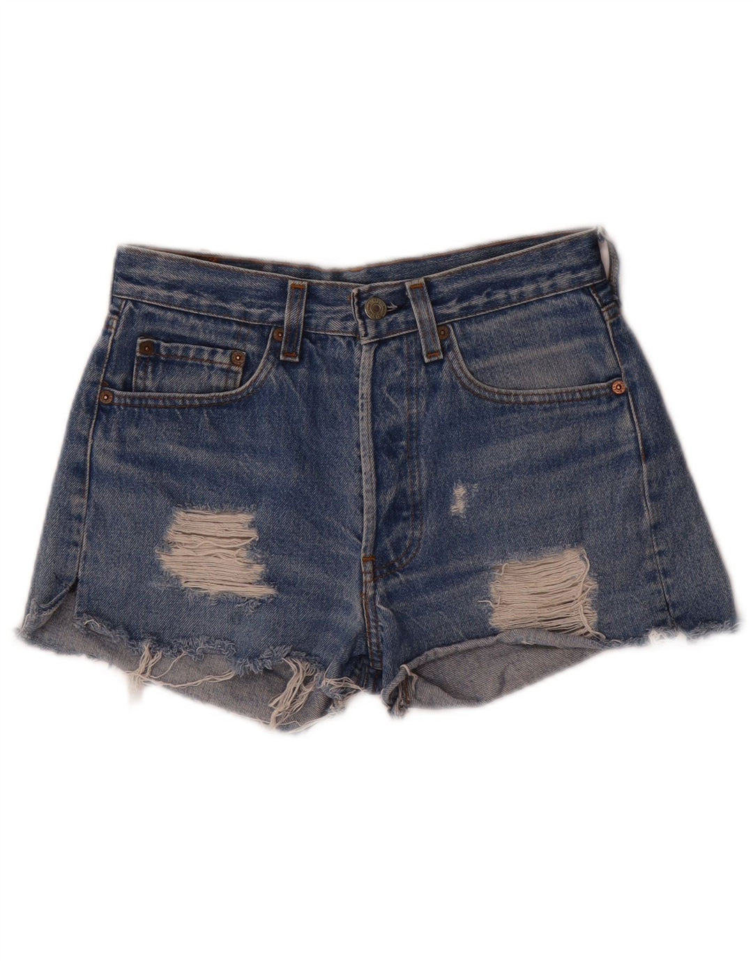 Γυναικείο τζιν σορτς Levi's Distressed W26 Small Blue