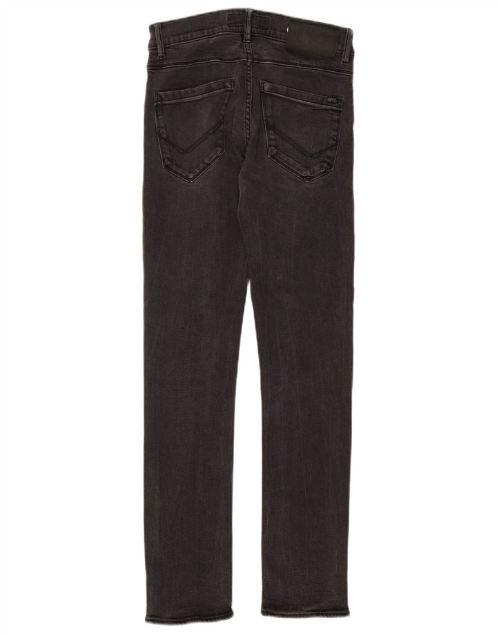 RIFLE Womens Slim Jeans W28 L30 Grey Cotton
