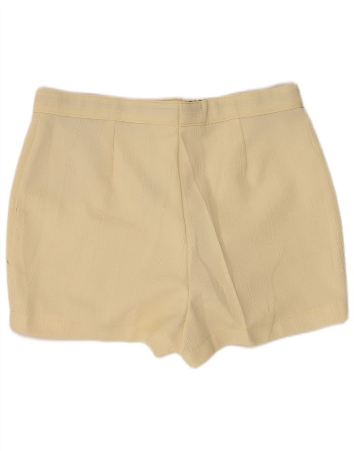 Vintage γυναικείο σορτς Chino Medium W30 κίτρινο