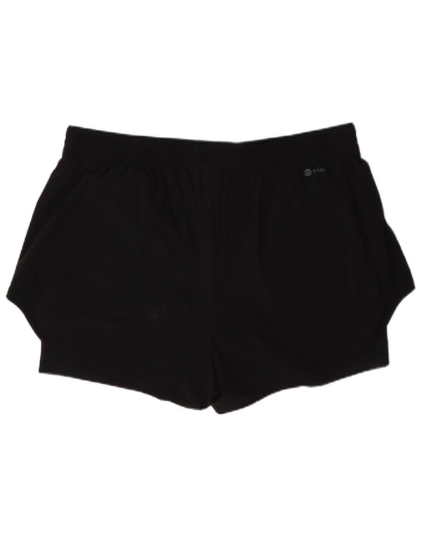 Γυναικείο αθλητικό σορτς Adidas UK 24/26 2XL Μαύρο Πολυαμίδιο